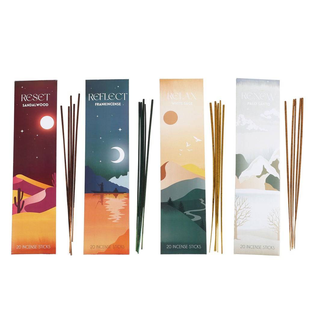 The Meditation Collection Incense Stick Set - Crystal Nest