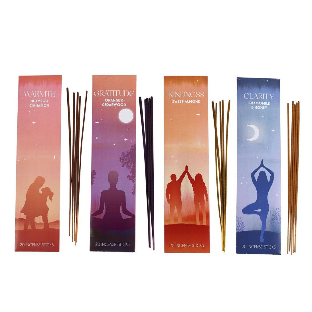 The Mindfulness Collection Incense Stick Set - Crystal Nest