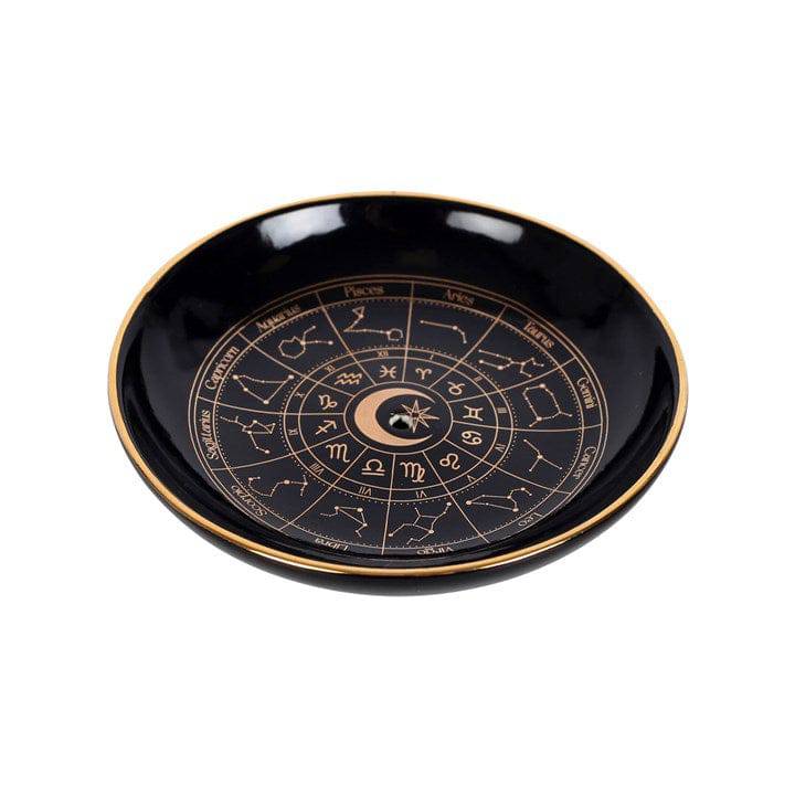 Astrology Wheel Incense Holder - Crystal Nest