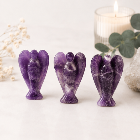 Amethyst Guardian Angel | Peace, Protection & Spiritual Growth