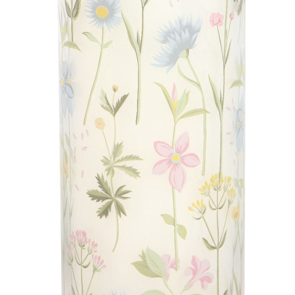 Spring Wildflower Scented Tube Glass Candle - Crystal Nest