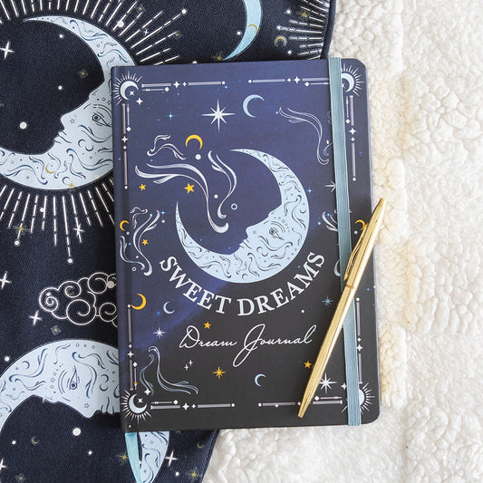 Sweet Dreams A5 Dream Journal - Crystal Nest