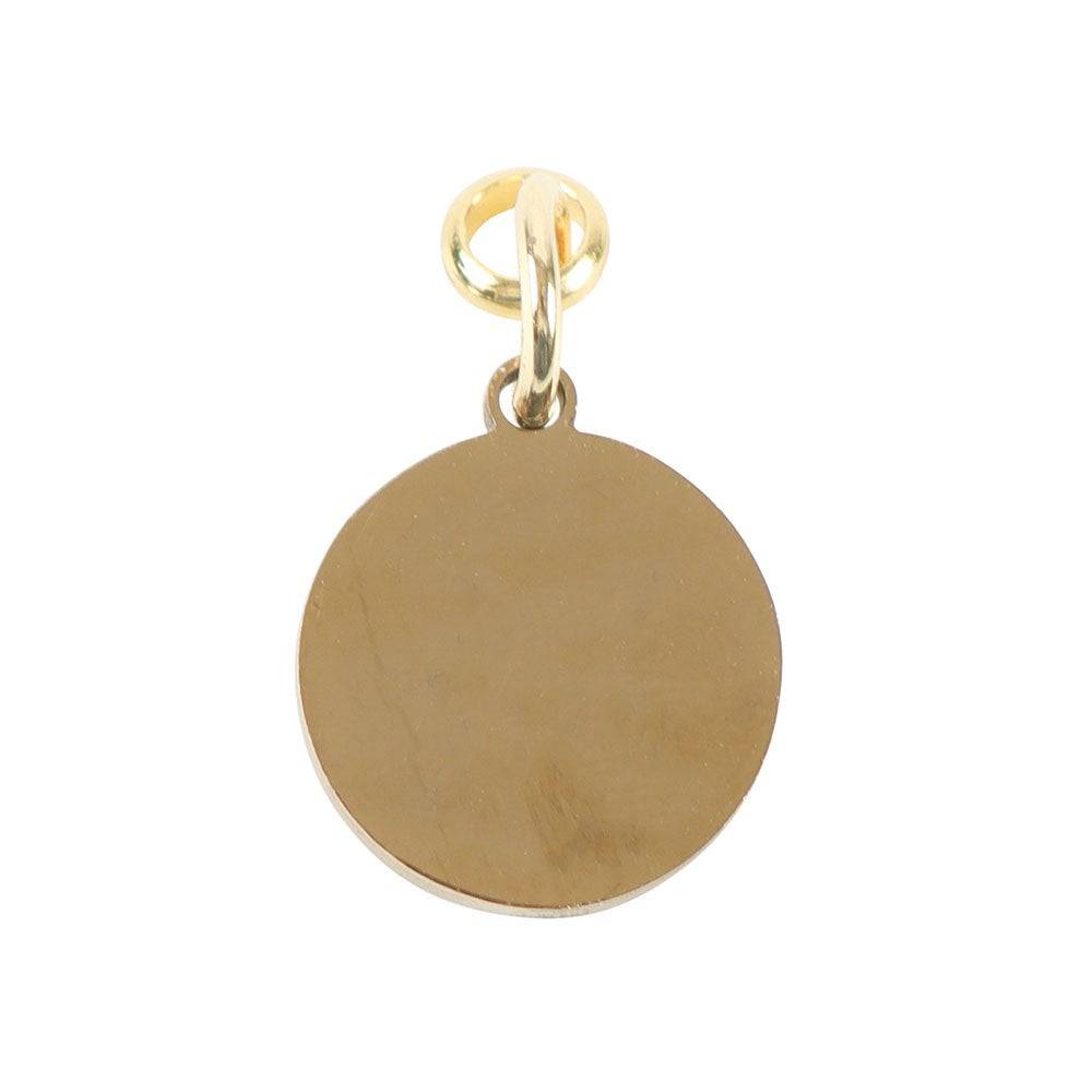 Pisces Gold Tone Zodiac Sign Charm - Crystal Nest