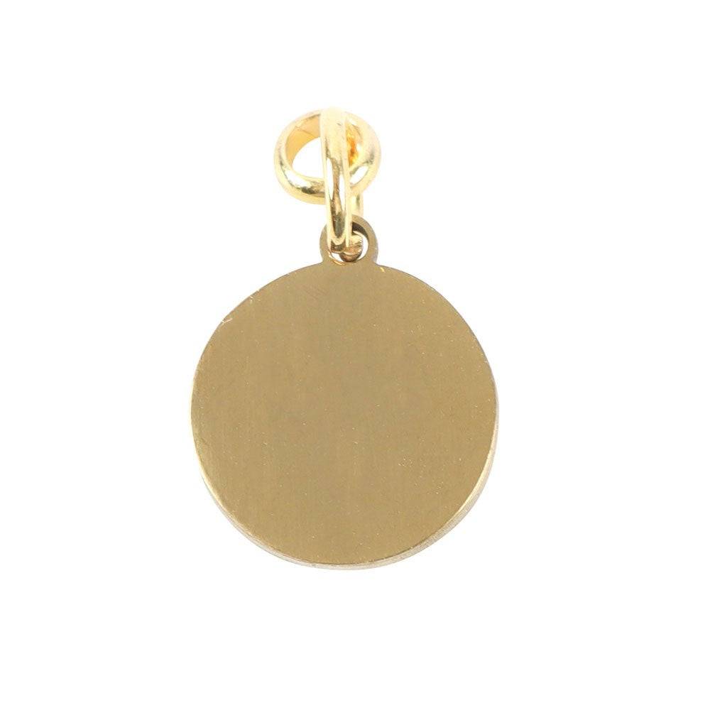 Aries Gold Tone Zodiac Sign Charm - Crystal Nest