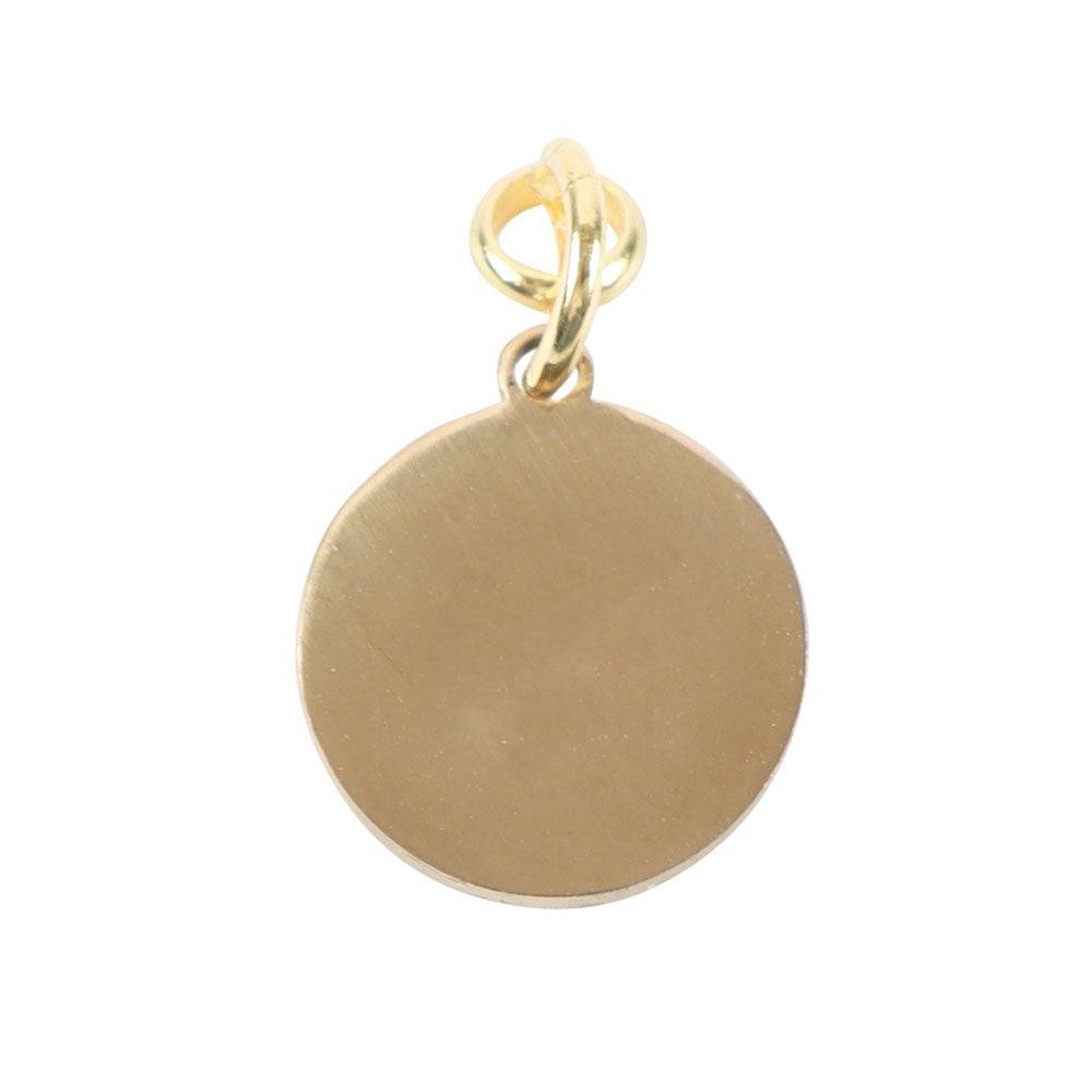 Taurus Gold Tone Zodiac Sign Charm - Crystal Nest