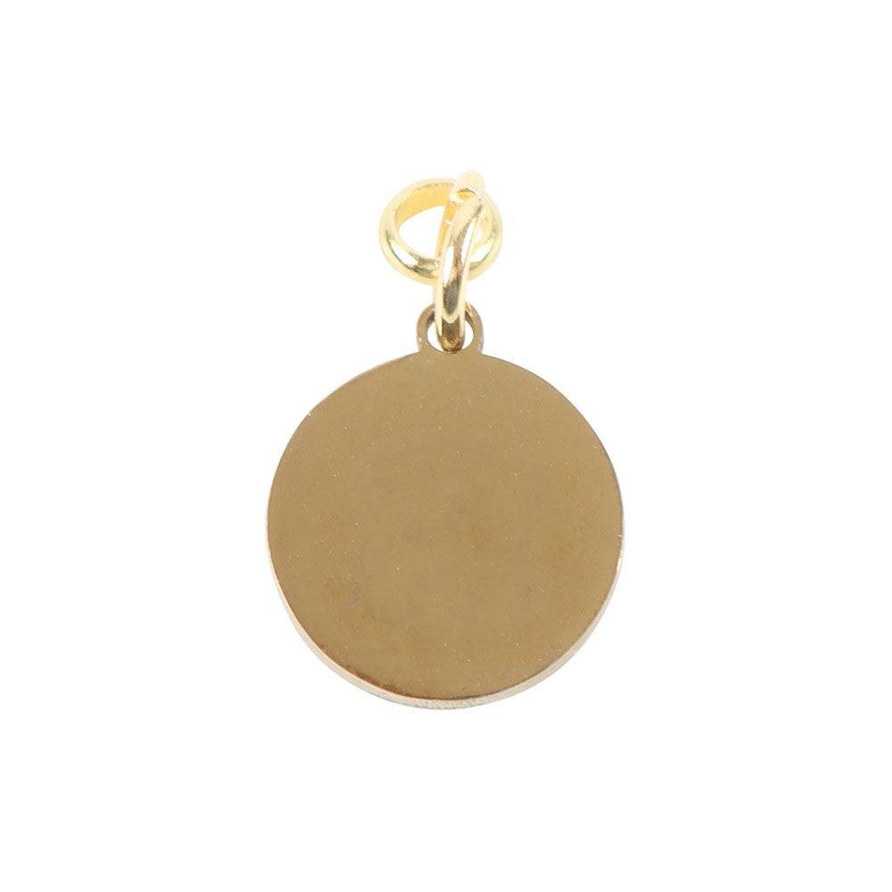 Cancer Gold Tone Zodiac Sign Charm - Crystal Nest
