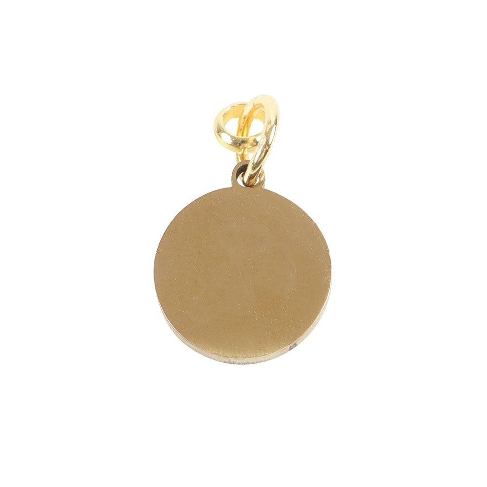 Sagittarius Gold Tone Zodiac Sign Charm - Crystal Nest