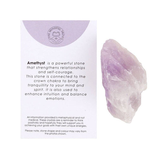 Amethyst Rough Healing Crystal - Tranquility and Positive Energy - Crystal Nest