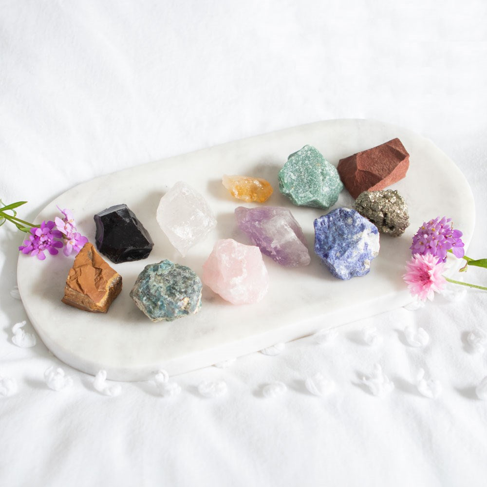 Sodalite Rough Healing Crystal - Intuition and Positive Thinking - Crystal Nest