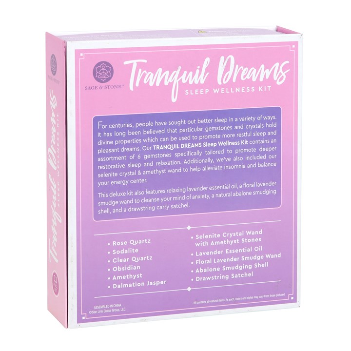 Tranquil Dreams Sleep Wellness Kit - Crystal Nest