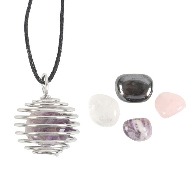 Build Your Own Crystal Necklace Kit | Wear the Energy You Need - Crystal Nest