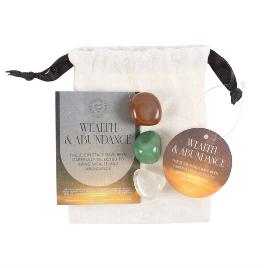 Wealth & Abundance Healing Crystal Set - Crystal Nest