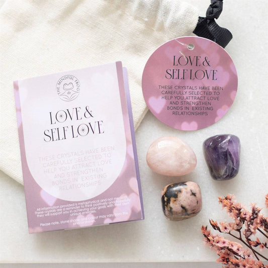 Love & Self-Love Healing Crystal Set - Crystal Nest