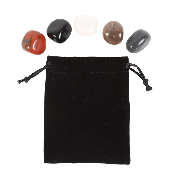 Scorpio Zodiac Crystal Tumblestone Set - Crystal Nest