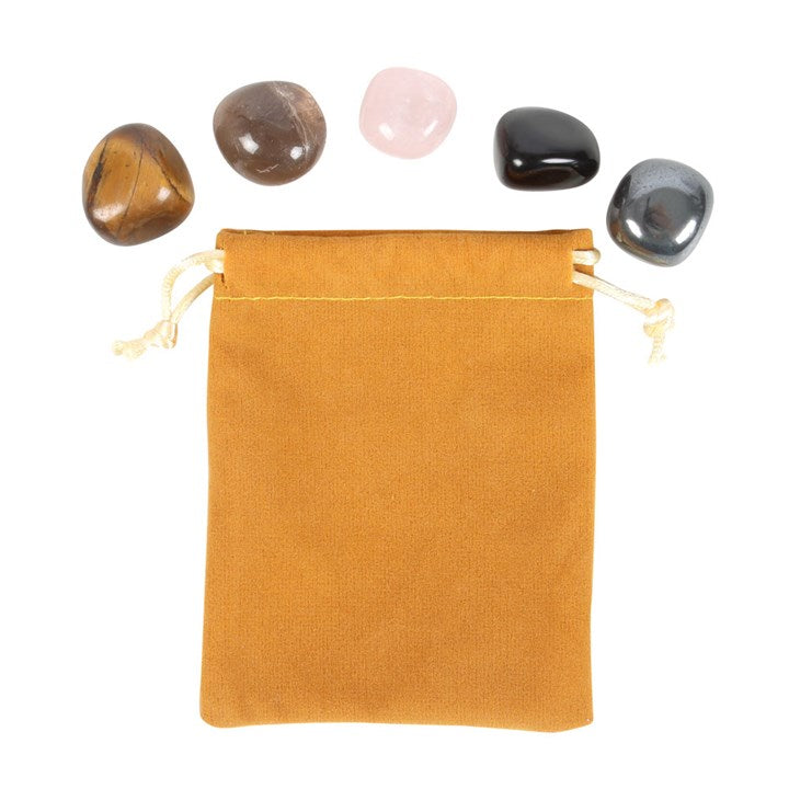 Capricorn Zodia Crystal Tumblestone Set - Crystal Nest