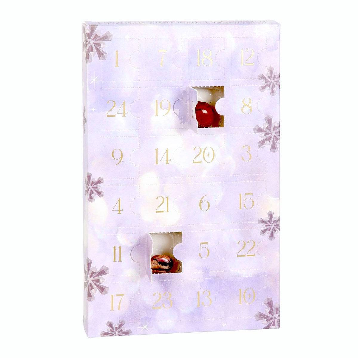 Gemstone Crystal Advent Calendar - 24 Days of Spiritual Healing - Crystal Nest