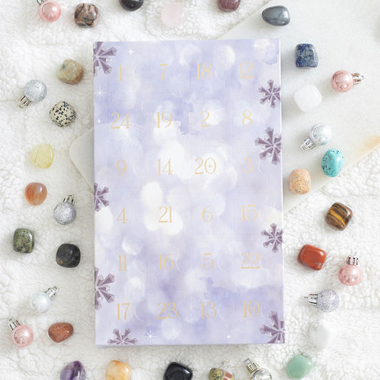 Gemstone Crystal Advent Calendar | 24 Days of Spiritual Healing & Energy Alignment - Crystal Nest