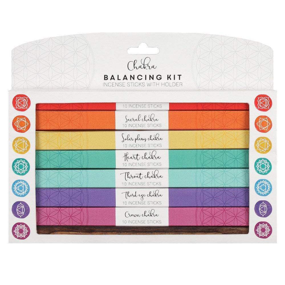 Chakra Incense Balancing Kit - Align & Uplift Your Energy - Crystal Nest
