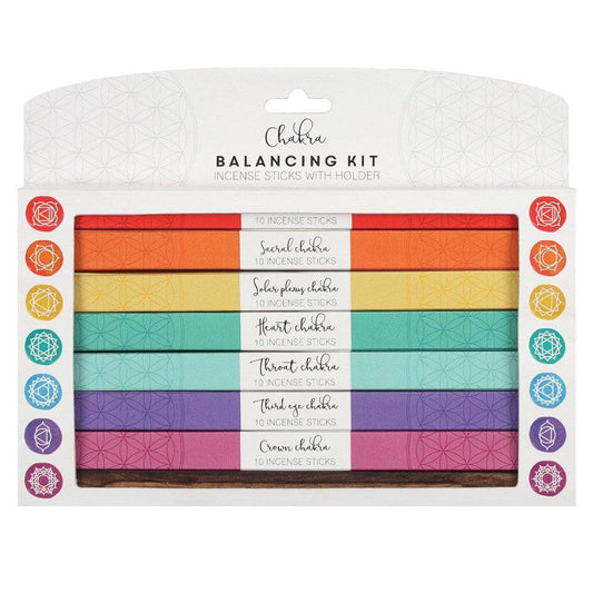 Chakra Incense Balancing Kit - Align & Uplift Your Energy - Crystal Nest