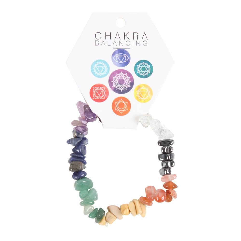 Chakra Healing Crystal Jewellery Set | Necklace, Bracelet & Earrings for Balance & Energy