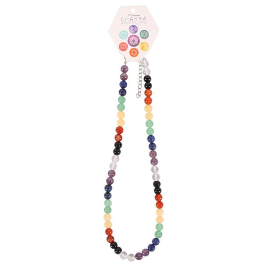 Chakra Bead Necklace - Crystal Nest