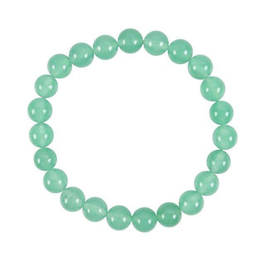 Heart Chakra Green Aventurine Gemstone Bracelet - Crystal Nest