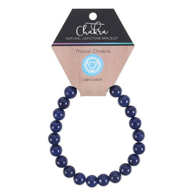 Throat Chakra Lapis Lazuli Gemstone Bracelet - Crystal Nest