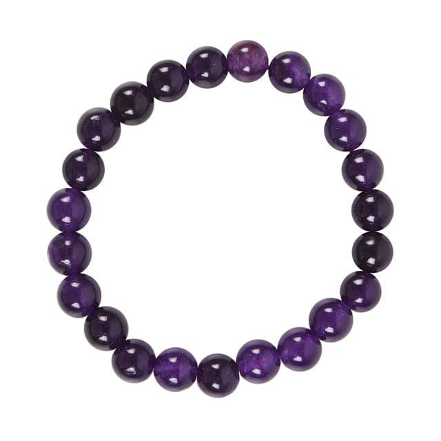 Third Eye Chakra Amethyst Gemstone Bracelet - Crystal Nest
