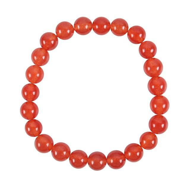 Sacral Chakra Carnelian Gemstone Bracelet - Crystal Nest