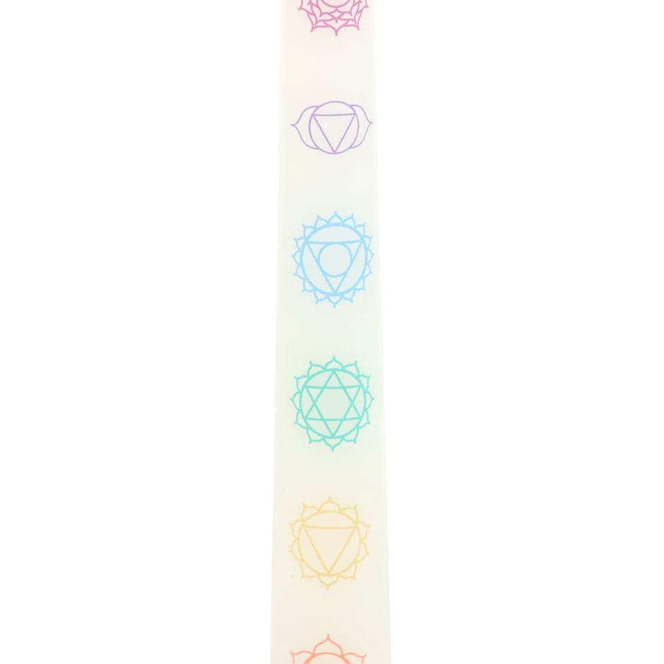 Chakra Balancing Taper Dinner Candles - Set of 3 - Crystal Nest