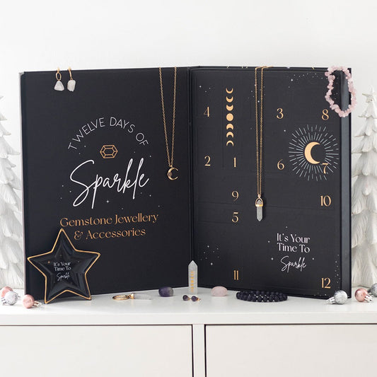 Crystal, Jewellery & Accessory Advent Calendar | 12 Days of Magical Surprises - Crystal Nest