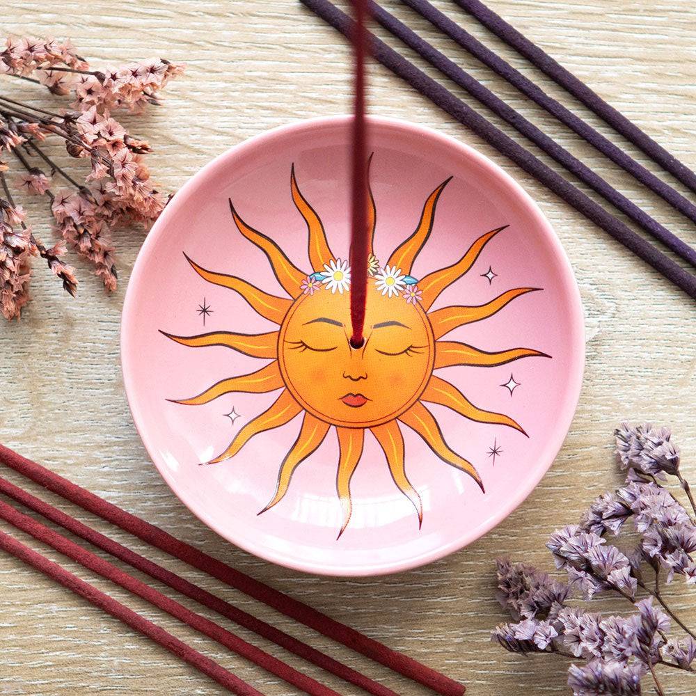 The Sun Celestial Incense Holder - Crystal Nest