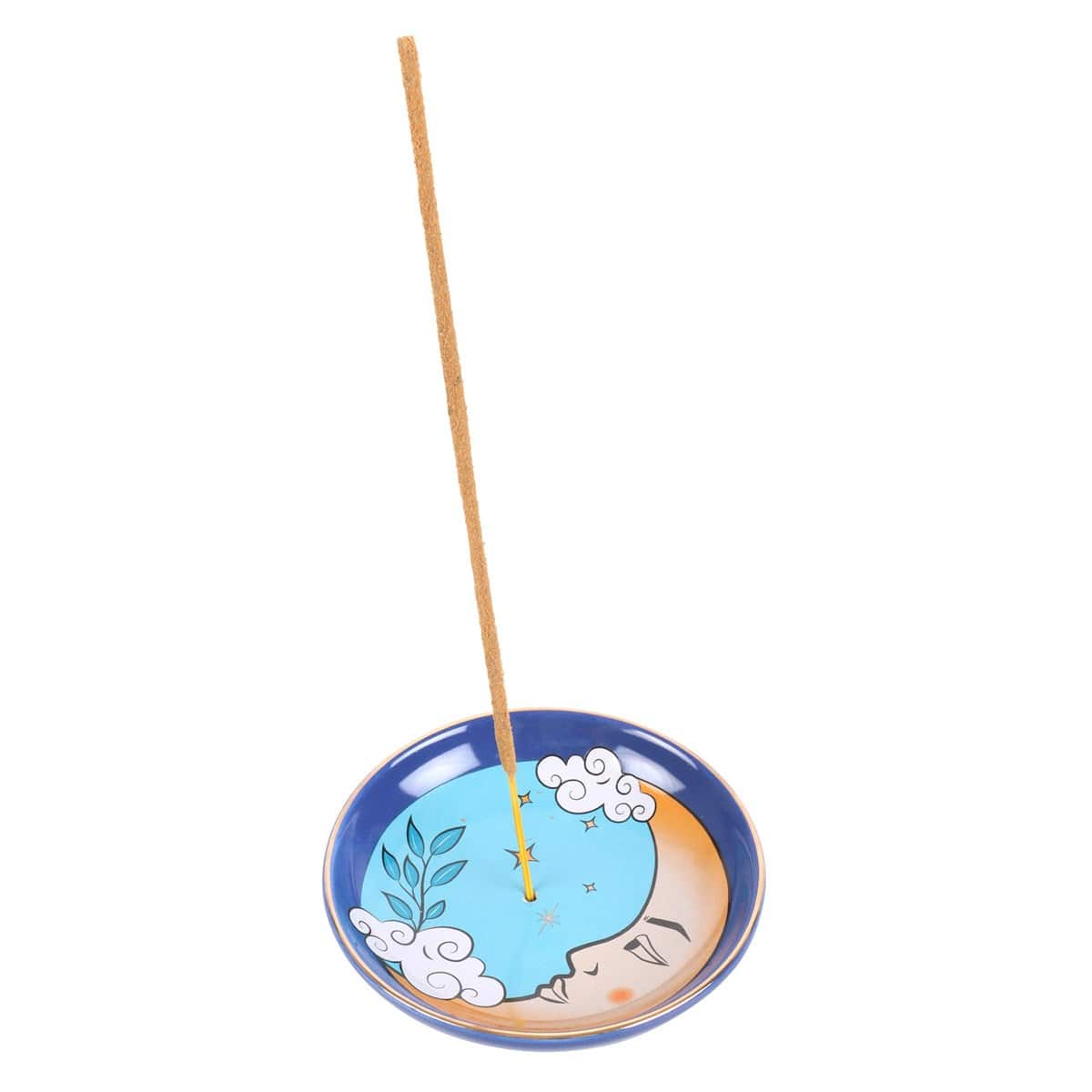 The Moon Celestial Incense Holder - Crystal Nest