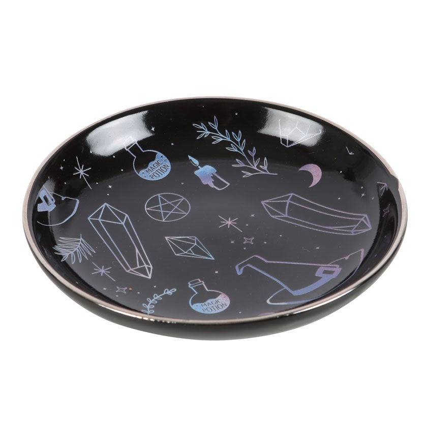 Crystal Witch Round Trinket Dish - Crystal Nest