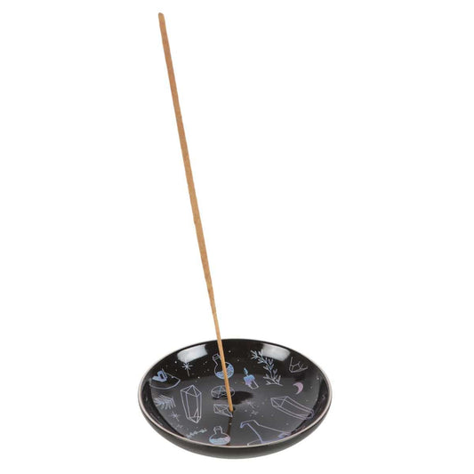Crystal Witch Incense Holder - Crystal Nest