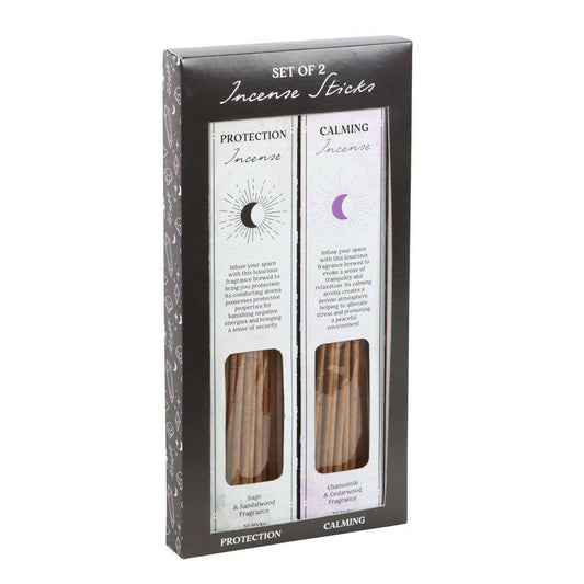 Calming & Protection Incense Stick Sets - Crystal Nest