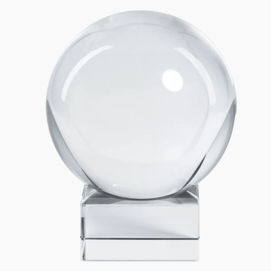 Crystal Ball with Stand - 200mm - Crystal Nest