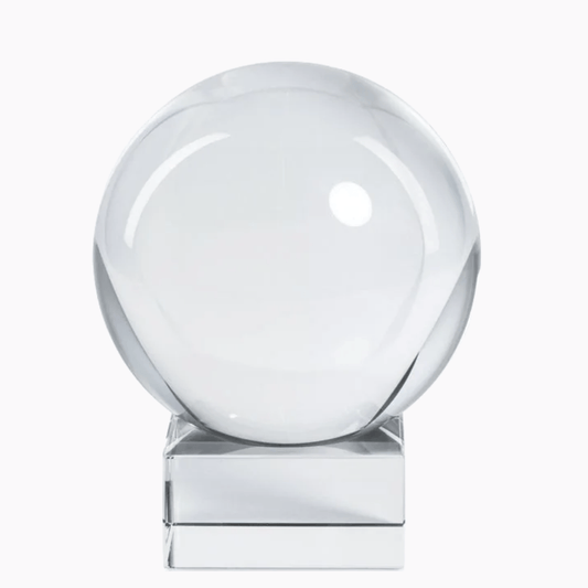 Crystal Ball with Stand - 110mm - Crystal Nest