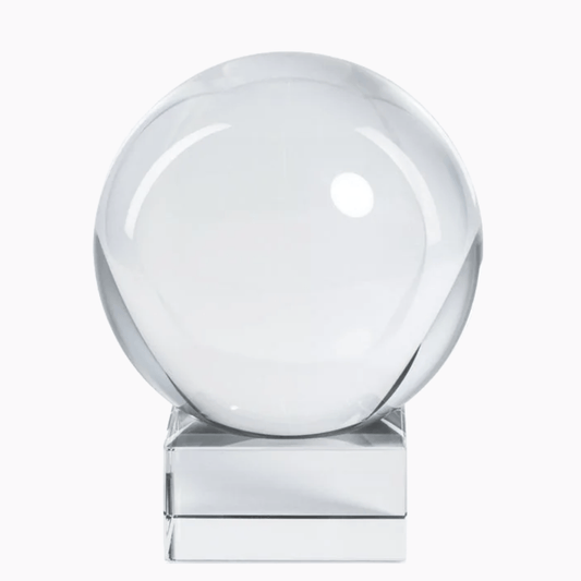 Crystal Ball with Stand - 130mm - Crystal Nest