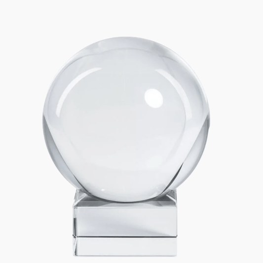 Crystal Ball with Stand - 80mm - Crystal Nest