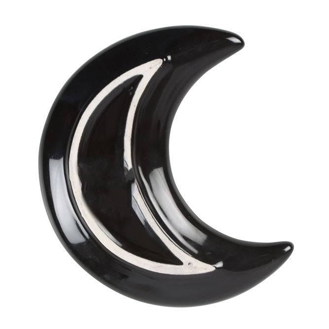 Dark Forest Crescent Moon Trinket Dish - Crystal Nest