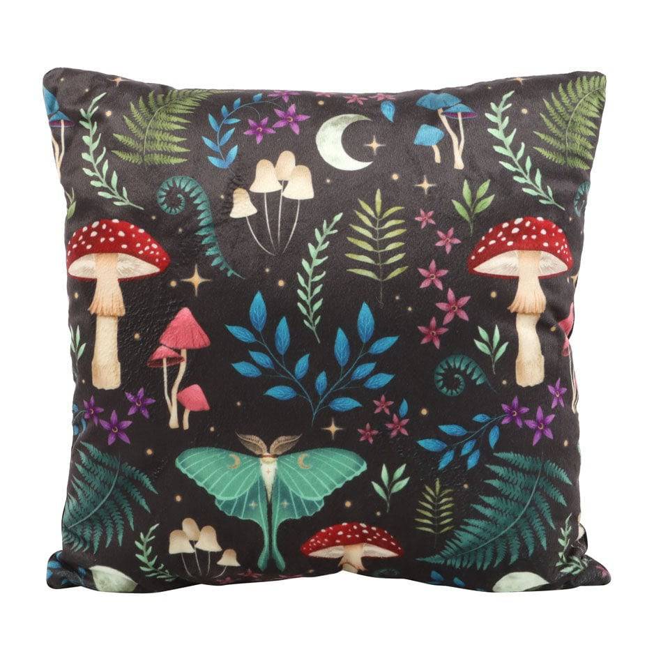 Dark Forest Square Cushion 35x35 - Crystal Nest