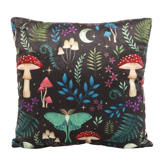 Dark Forest Square Cushion 35x35 - Crystal Nest