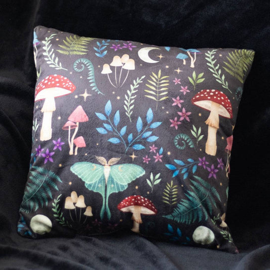 Dark Forest Square Cushion 35x35 - Crystal Nest