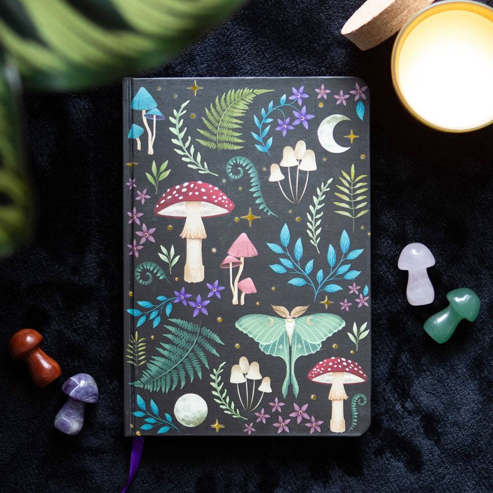 Dark Forest A5 Notebook - Crystal Nest