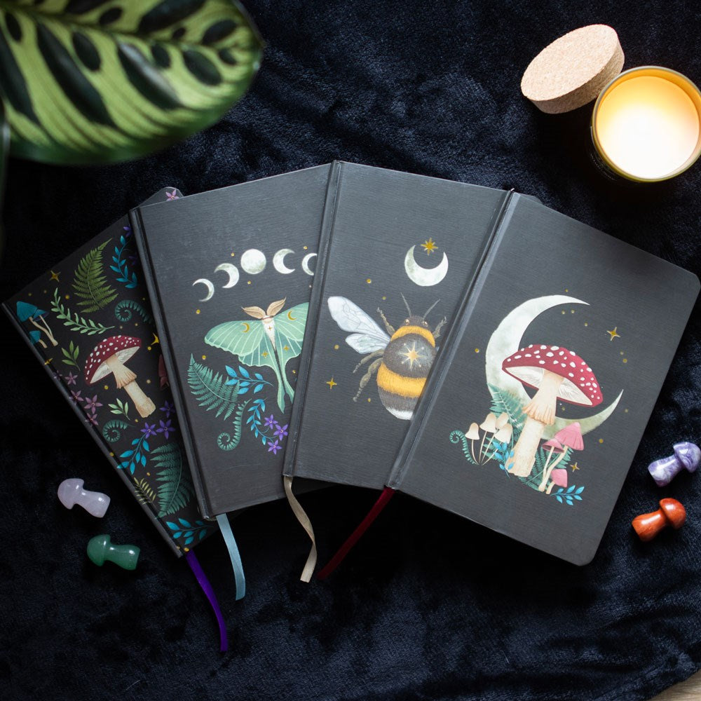 Dark Forest A5 Notebook - Crystal Nest