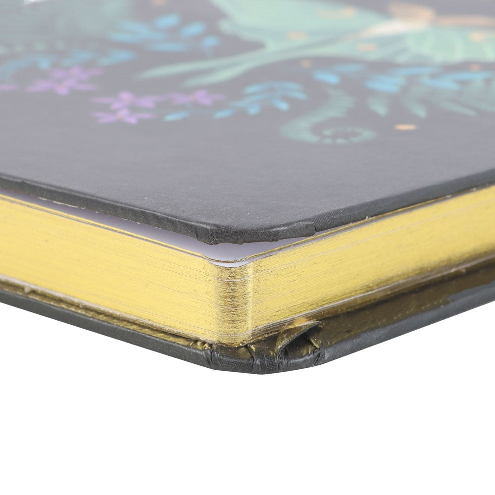 Luna Moth A5 Notebook - Crystal Nest