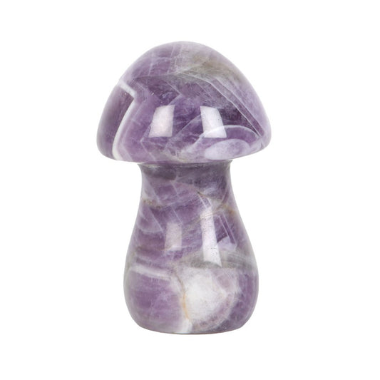 Magical Amethyst Crystal Mushroom - Crystal Nest