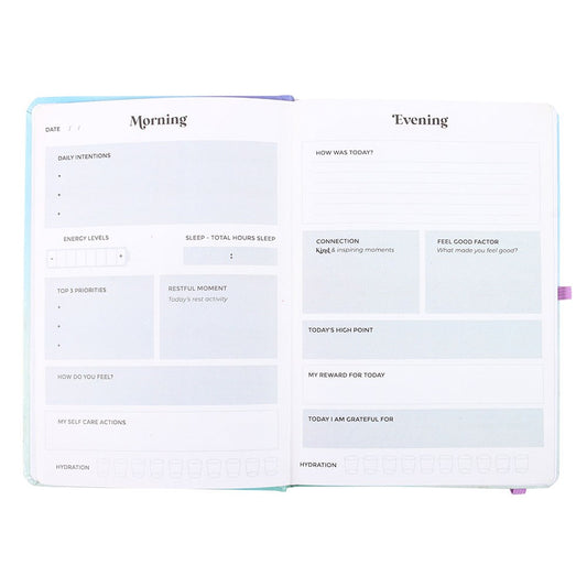 Aura Energy Daily Wellness Journal with Crystal Pen - Crystal Nest