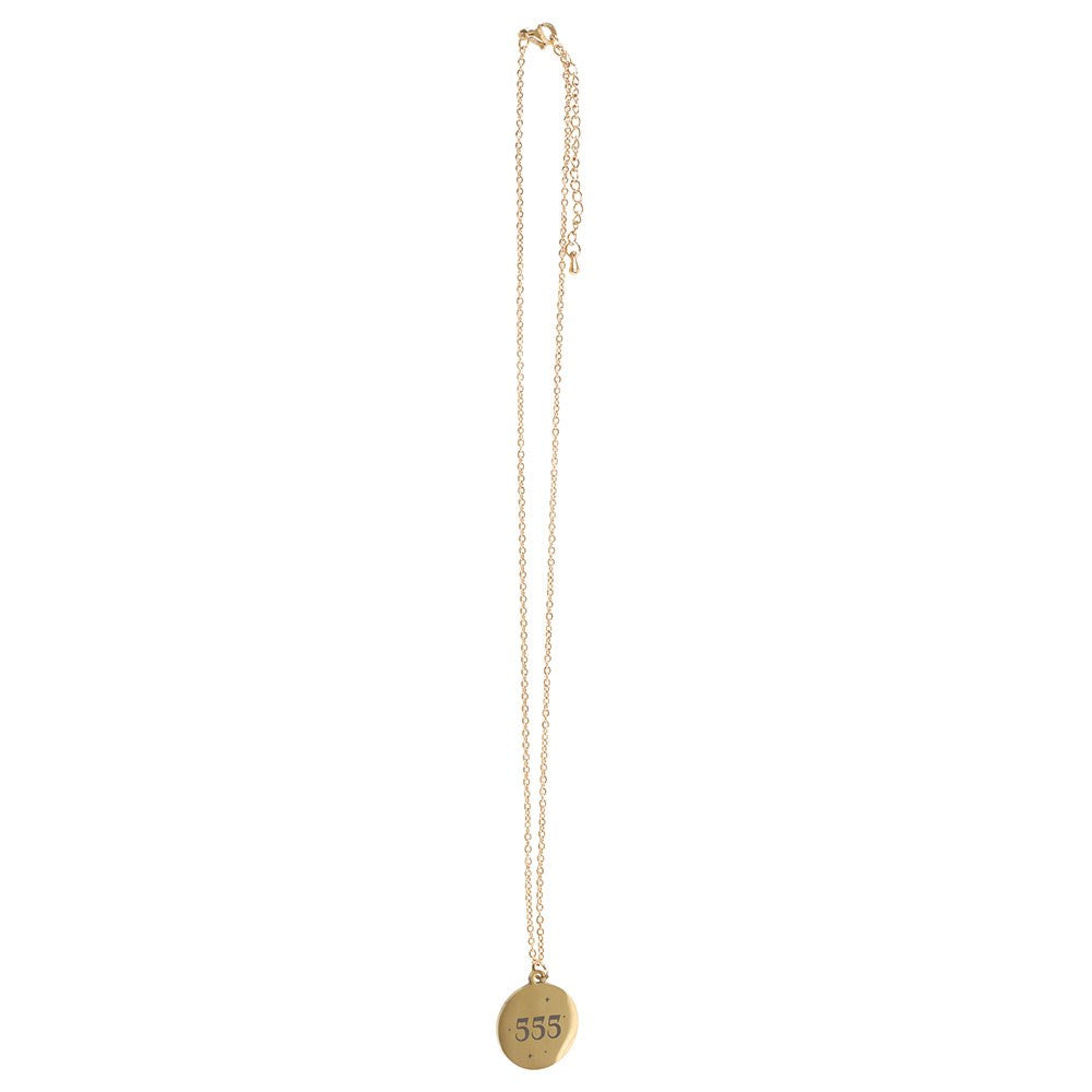 555 Angel Number Necklace – Embrace Change and Transformation - Crystal Nest